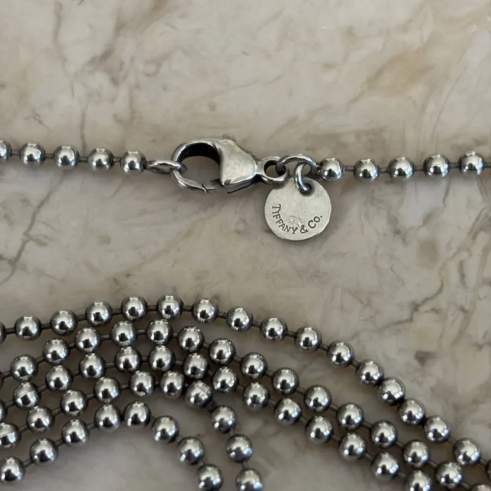 Tiffany & Co. Return to Tiffany Heart Tag Pendant 925 Sterling Silver ($901) - Picture 5 of 9